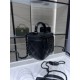 Chanel SMALL VANITY WITH CHAIN AP2198 Lambskin & Black-Tone Metal Black High