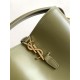 LE 37 SMALL IN SHINY LEATHER BUCKET BAG High