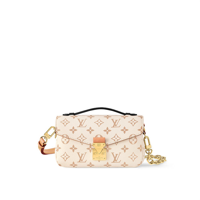 Louis Vuitton POCHETTE MÉTIS EAST WEST Monogram Dune coated canva M46914 Top