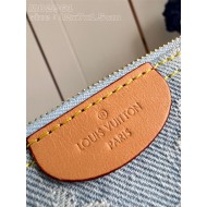 Louis Vuitton KEY POUCH Monogram Denim M82961 High