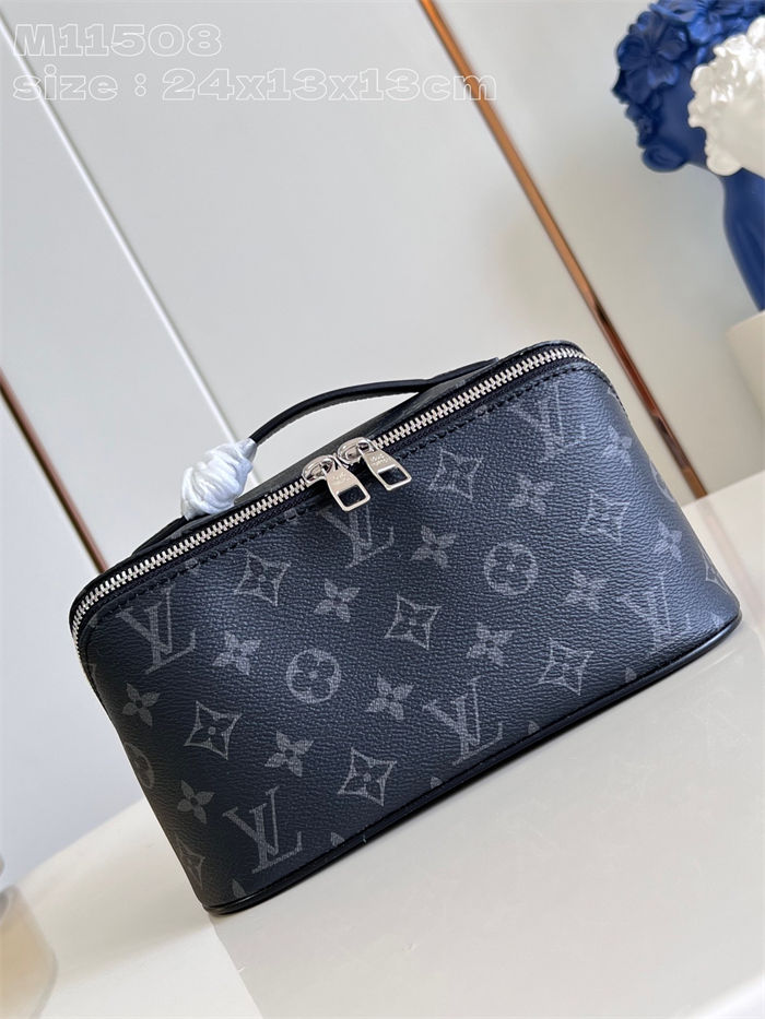 Louis Vuitton TOILETRY BAG Monogram Eclipse coated canvas M11508 High