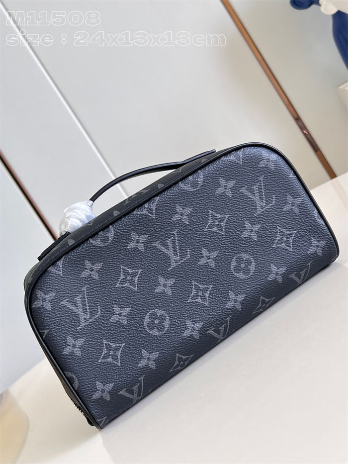 Louis Vuitton TOILETRY BAG Monogram Eclipse coated canvas M11508 High