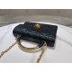 Dior Ange Medium Bag Macrocannage Calfskin High