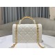 Dior Ange Medium Bag Macrocannage Calfskin High