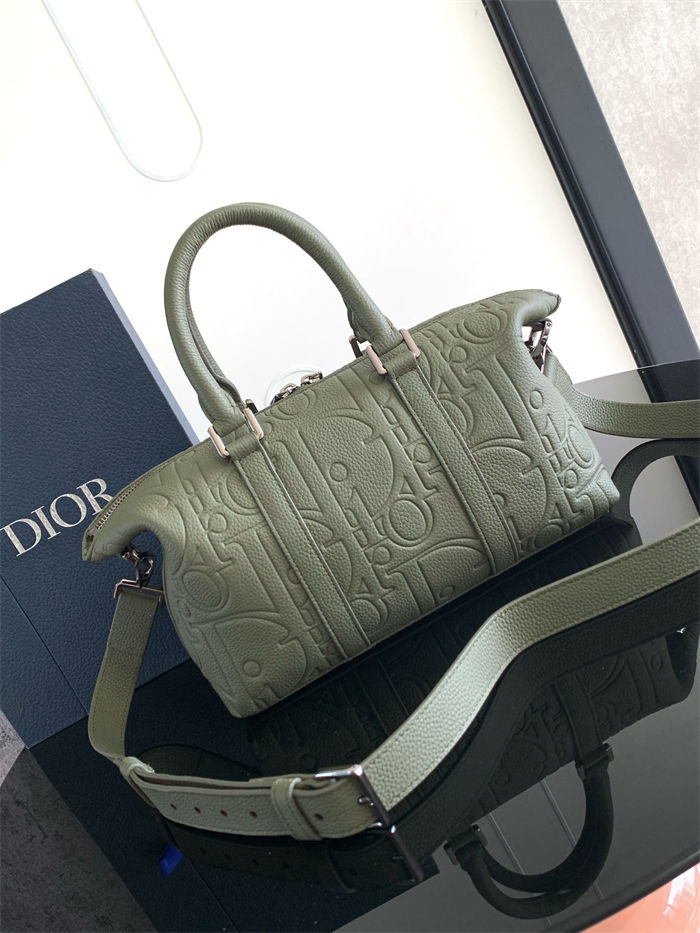 Dior Weekender 25 Dior Gravity Leather and Grained Calfskin High