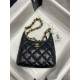 Chanel SMALL HOBO BAG AS4922 Shiny Lambskin & Gold Metal A