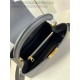 Louis Vuitton Capucines East-West MM Grained calfskin M48865/M24664 Black High