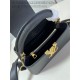 Louis Vuitton Capucines East-West Mini Grained calfskin M48865/M24671 Black High