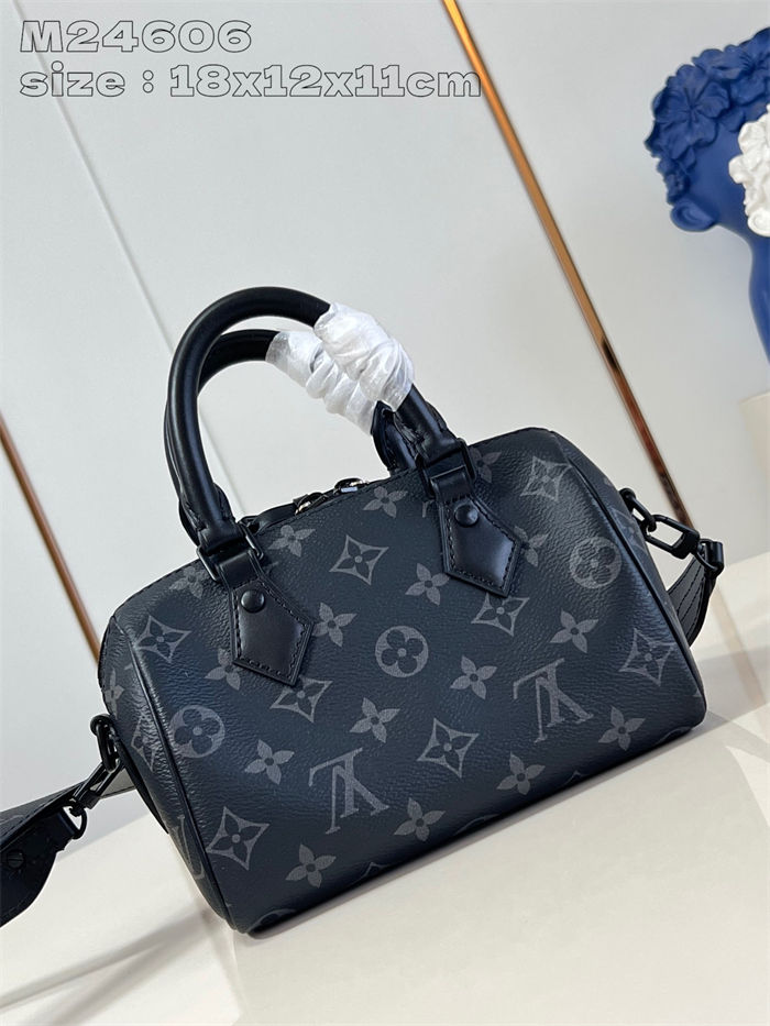 Louis Vuitton SPEEDY BANDOULIÈRE 18 Monogram Eclipse M24606 High