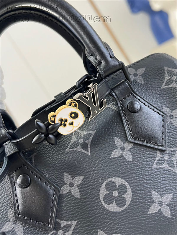 Louis Vuitton SPEEDY BANDOULIÈRE 18 Monogram Eclipse M24606 High