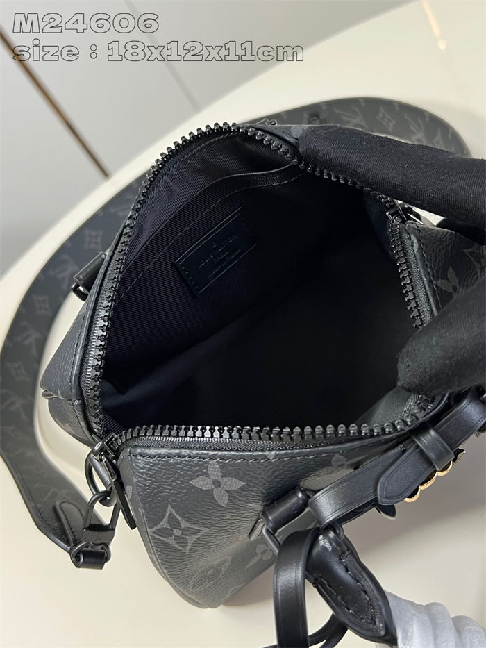 Louis Vuitton SPEEDY BANDOULIÈRE 18 Monogram Eclipse M24606 High