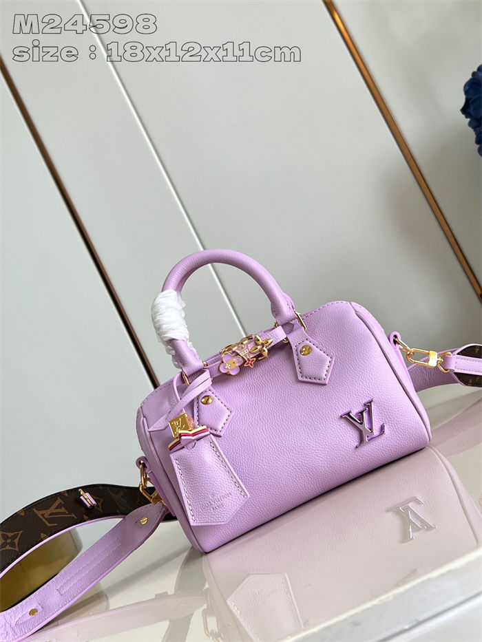 Louis Vuitton SPEEDY BANDOULIÈRE 18 Calfskin M24598 High