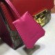 Gucci Padlock small GG shoulder bag 409487 Red High