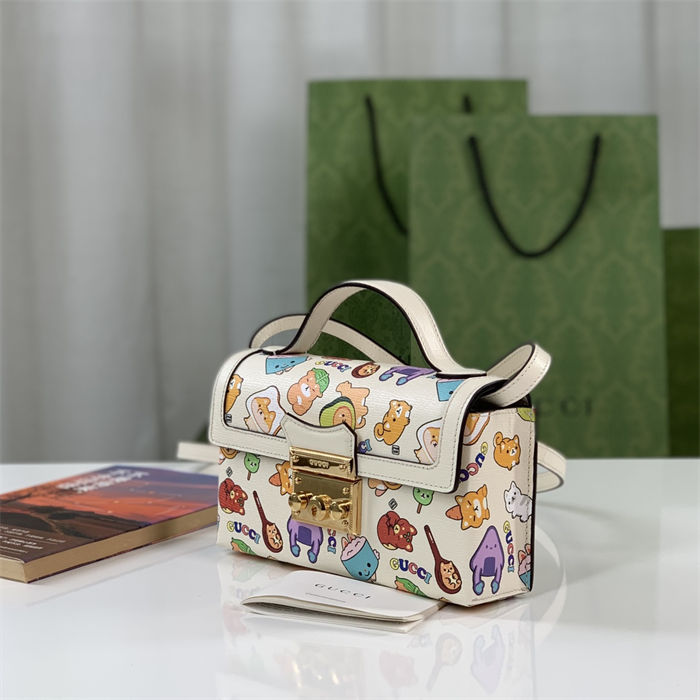 Gucci Padlock Mini bag 652683 Print Beige High