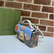 Gucci Padlock Mini bag 652683 Print Blue High