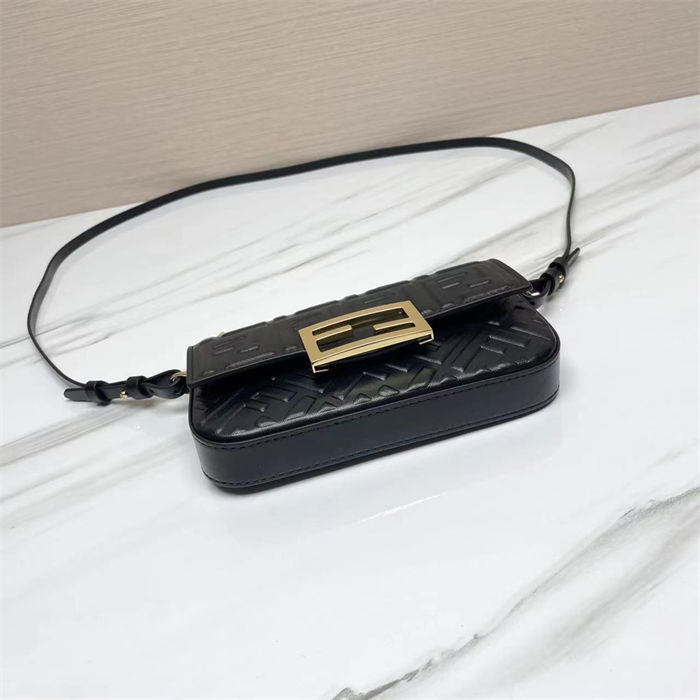 Baguette Phone Pouch nappa leather Black High