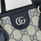 Gucci OPHIDIA MINI TOTE BAG GG Supreme canvas 811716 Blue High