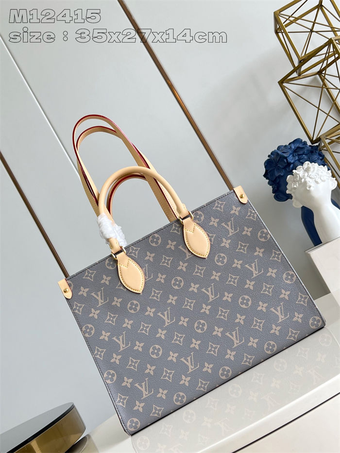 Louis Vuitton ONTHEGO MM Monogram coated canvas Parisian M12415 High