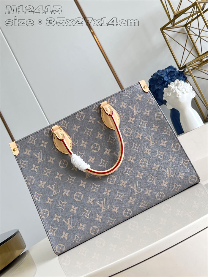 Louis Vuitton ONTHEGO MM Monogram coated canvas Parisian M12415 High