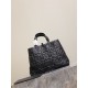 DIOR TOUJOURS BAG LARGE Graphic Cannage Calfskin Black High