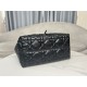 DIOR TOUJOURS BAG LARGE Macrocannage Calfskin Black High