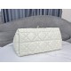 DIOR TOUJOURS BAG LARGE Macrocannage Calfskin Latte High