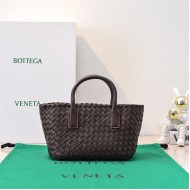 BV Cabat Mini Tote Intreccio leather High