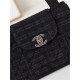 Chanel MINI SHOPPING BAG AS4416 Printed Denim High