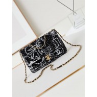 EVENING BAG AS4561 Sequins & Gold-Tone Metal A