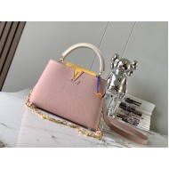 Louis Vuitton Capucines BB Bag Taurillon Leather M20844 Pink High