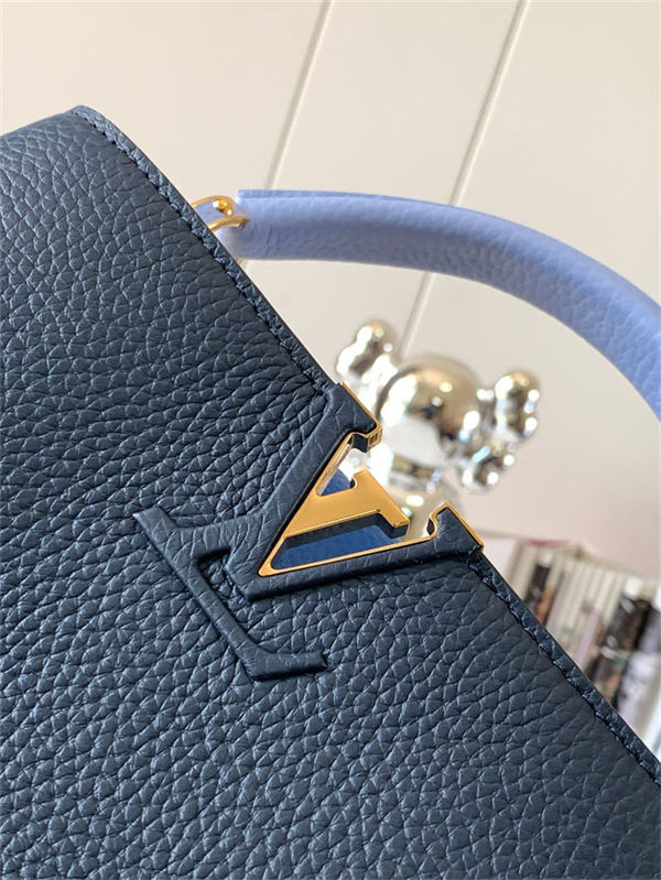 Louis Vuitton Capucines BB Bag Taurillon Leather M20844 Blue High