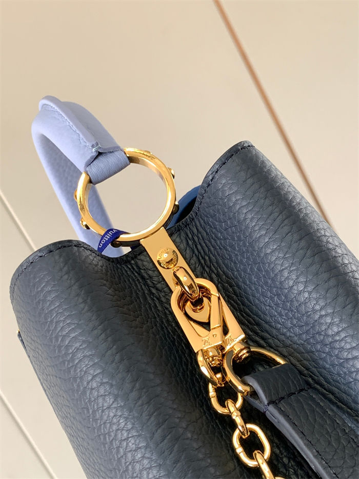 Louis Vuitton Capucines BB Bag Taurillon Leather M20844 Blue High