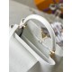 Louis Vuitton Capucines MM Bag Taurillon Leather M20708 White High