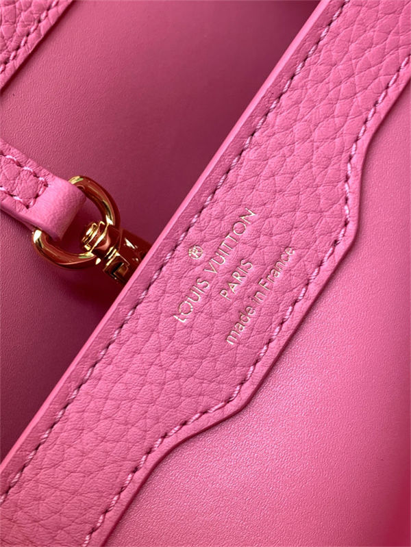 Louis Vuitton Capucines MM Bag Taurillon Leather M20708 Pink High