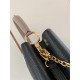 Louis Vuitton Capucines MM Bag Taurillon Leather M20708 Black High