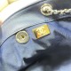 Chanel SMALL BACKPACK AS3787 Calfskin & Gold-Tone Metal Navy A