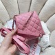 Chanel SMALL BACKPACK AS3787 Calfskin & Gold-Tone Metal Pink A