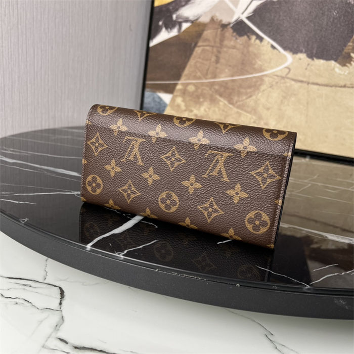 Louis Vuitton SARAH WALLET Monogram coated canvas M83580 Blue High