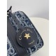 Dior Groove 20 Bag Dior Oblique Jacquard Denim High