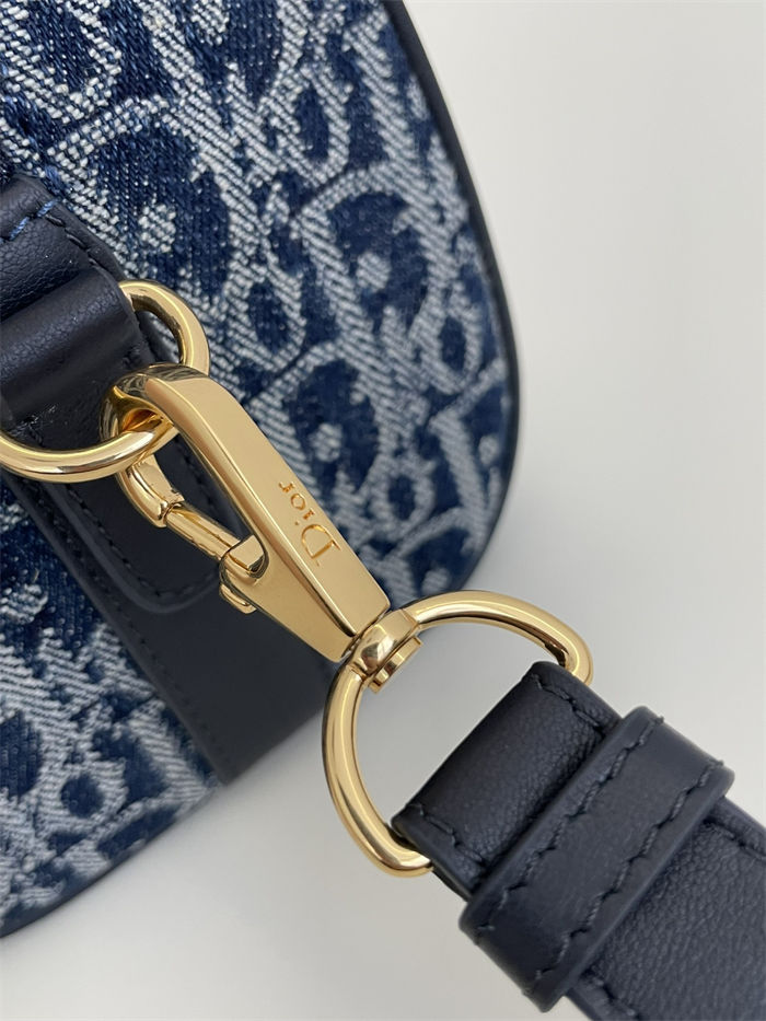 Dior Groove 20 Bag Dior Oblique Jacquard Denim High