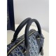 Dior Groove 20 Bag Dior Oblique Jacquard Denim High