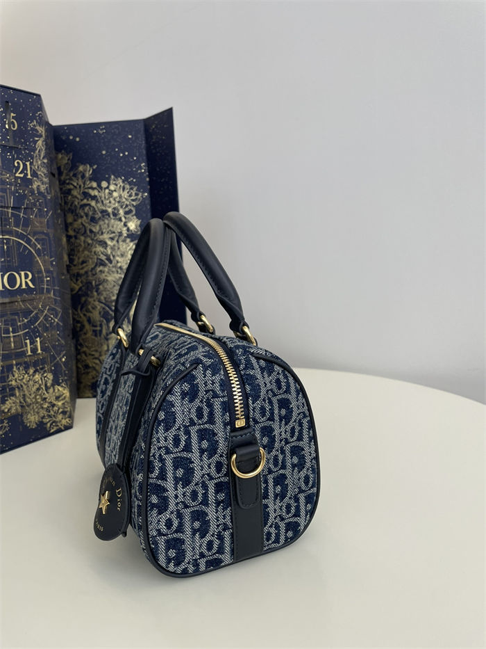 Dior Groove 20 Bag Dior Oblique Jacquard Denim High