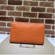 Gucci JUMBO GG POUCH 739490 Orange High