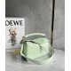 Small Puzzle bag in satin calfskin with jacquard strap Green High