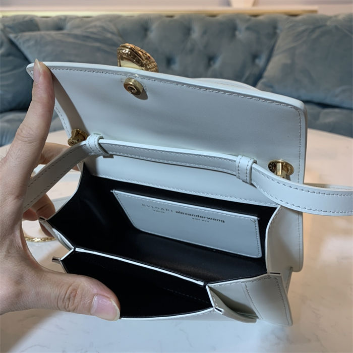 ALEXANDER WANG X BVLGARI BELT BAG White High