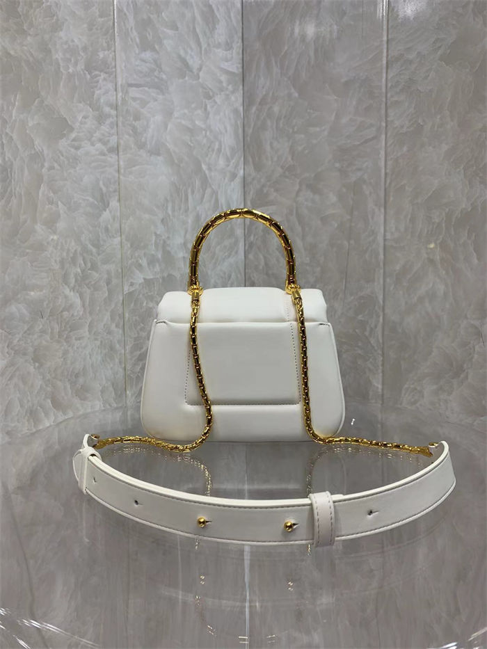 SERPENTI REVERSE SMALL TOP HANDLE Ivory High