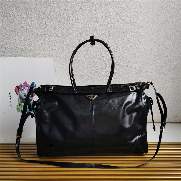 Prada Large Leather handbag 1BA439 High