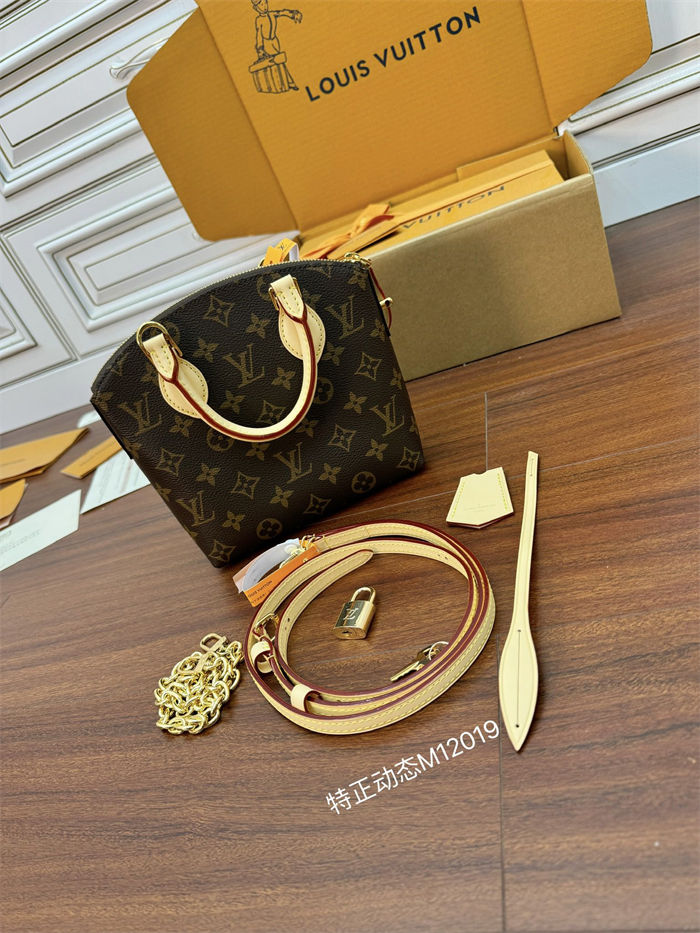 Louis Vuitton Lockit BB Handbag Monogram M12019 Top