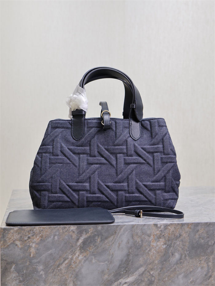 DIOR TOUJOURS BAG MEDIUM Graphic Cannage Denim Blue High