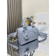 Dior Groove 20 Bag Macrocannage Calfskin Blue High